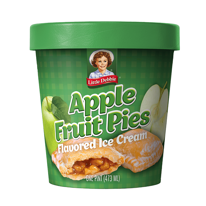 Apple Fruit Pies Ice Cream